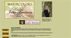 Desktop Screenshot of janefreeman.com